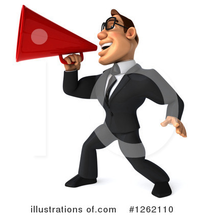 Businessman Clipart #1262110 - Illustration by Julos