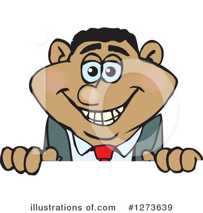 Businessman Clipart #1273639 by Dennis Holmes Designs