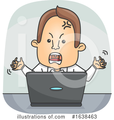 Angry Clipart #1638463 by BNP Design Studio