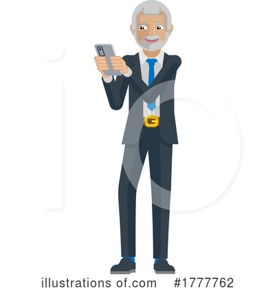 Business Man Clipart #1777762 by AtStockIllustration