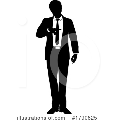 Royalty-Free (RF) Businessman Clipart Illustration by AtStockIllustration - Stock Sample #1790825