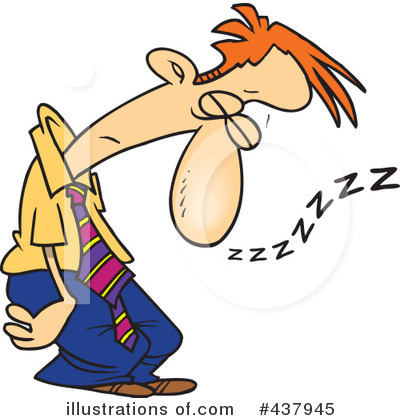 Sleeping Clipart #437945 by toonaday