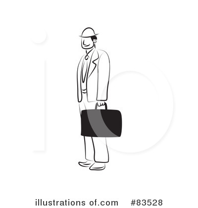 Royalty-Free (RF) Businessman Clipart Illustration by Prawny - Stock Sample #83528