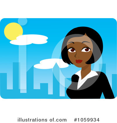 Businesswoman Clipart #1059934 by Rosie Piter