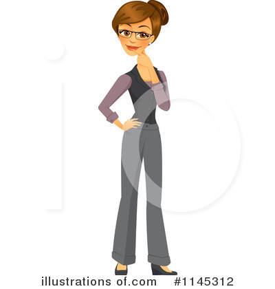 Businesswoman Clipart #1145312 by Amanda Kate