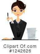 Businesswoman Clipart #1242626 by BNP Design Studio