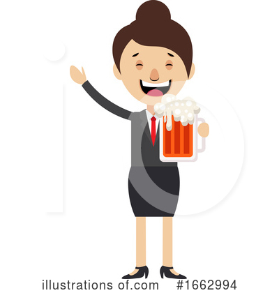 Royalty-Free (RF) Businesswoman Clipart Illustration by Morphart Creations - Stock Sample #1662994