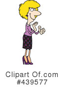 Businesswoman Clipart #439577 by toonaday