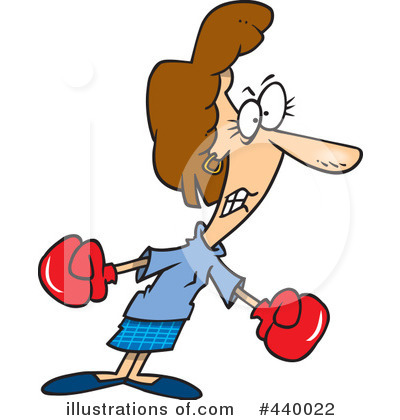 Boxing Clipart #440022 by toonaday