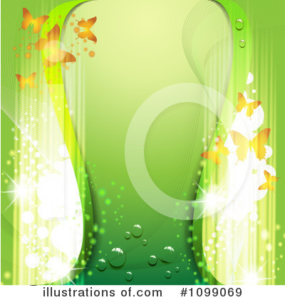 Royalty-Free (RF) Butterflies Clipart Illustration by merlinul - Stock Sample #1099069