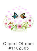 Butterflies Clipart #1102005 by merlinul