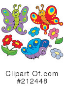 Butterflies Clipart #212448 by visekart