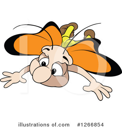 Royalty-Free (RF) Butterfly Clipart Illustration by dero - Stock Sample #1266854