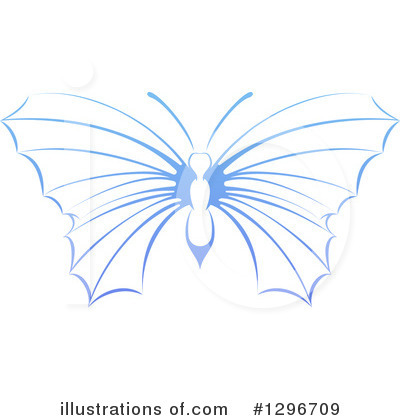 Butterflies Clipart #1296709 by AtStockIllustration
