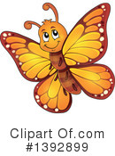 Butterfly Clipart #1392899 by visekart