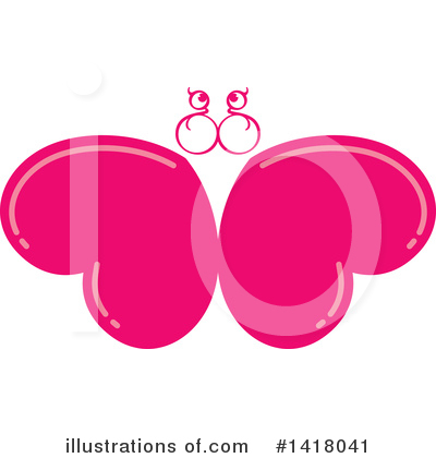 Royalty-Free (RF) Butterfly Clipart Illustration by Lal Perera - Stock Sample #1418041