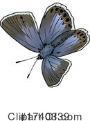 Butterfly Clipart #1740339 by dero