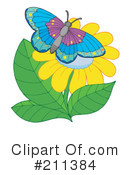 Butterfly Clipart #211384 by visekart