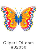 Butterfly Clipart #32050 by Alex Bannykh
