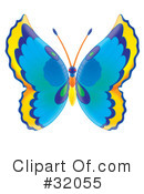 Butterfly Clipart #32055 by Alex Bannykh