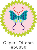 Butterfly Clipart #50830 by Cherie Reve