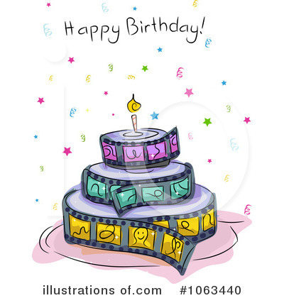 Royalty-Free (RF) Cake Clipart Illustration by BNP Design Studio - Stock Sample #1063440
