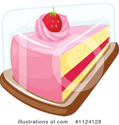 Cake Clipart #1124100 - Illustration by Graphics RF