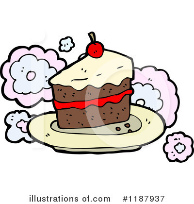 Royalty-Free (RF) Cake Clipart Illustration by lineartestpilot - Stock Sample #1187937
