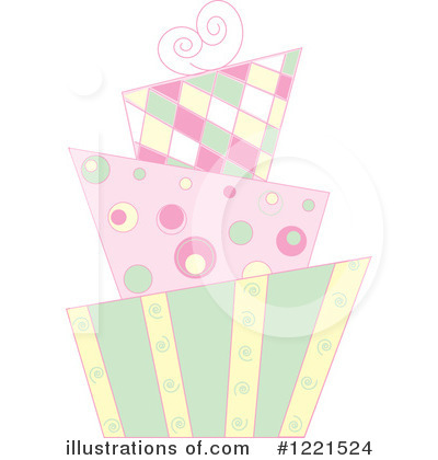 Wedding Cake Clipart #1221524 by Pams Clipart
