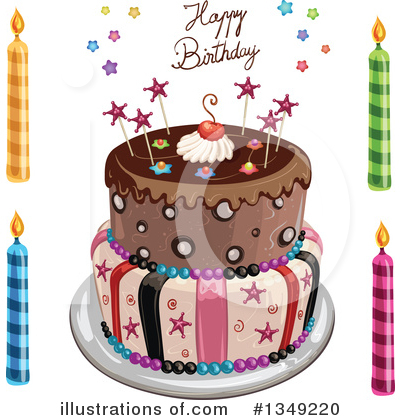Royalty-Free (RF) Cake Clipart Illustration by merlinul - Stock Sample #1349220