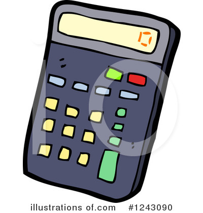 Calculator Clipart #1243090 by lineartestpilot