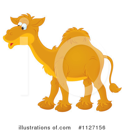 Royalty-Free (RF) Camel Clipart Illustration by Alex Bannykh - Stock Sample #1127156