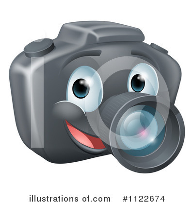 Royalty-Free (RF) Camera Clipart Illustration by AtStockIllustration - Stock Sample #1122674