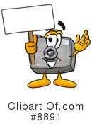 Camera Clipart #8891 by Mascot Junction