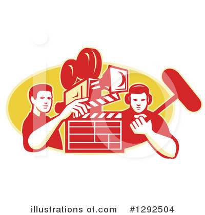 Movie Director Clipart #1292504 by patrimonio