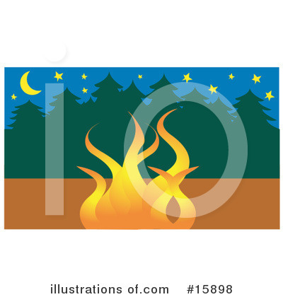 Campfire Clipart #15898 by Andy Nortnik