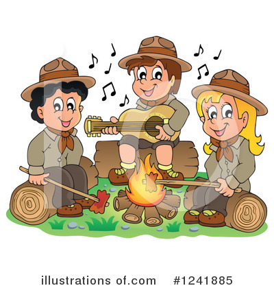 Campfire Clipart #1241885 by visekart