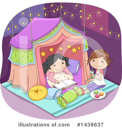 Royalty-Free (RF) Camping Clipart Illustration by BNP Design Studio - Stock Sample #1438637