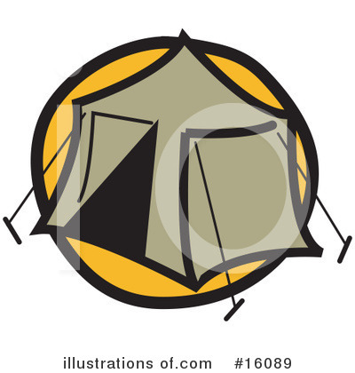 Royalty-Free (RF) Camping Clipart Illustration by Andy Nortnik - Stock Sample #16089