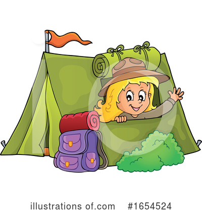Tent Clipart #1654524 by visekart