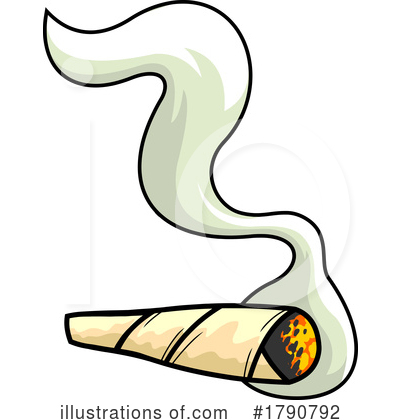 Royalty-Free (RF) Cannabis Clipart Illustration by Hit Toon - Stock Sample #1790792