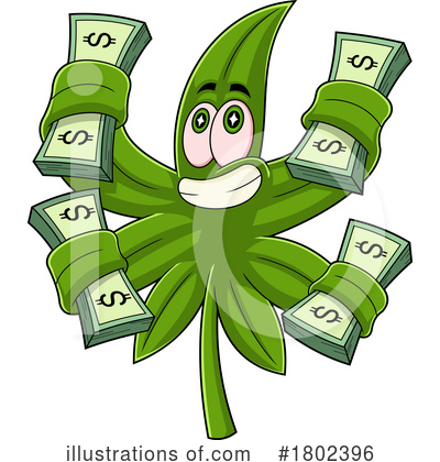 Cash Clipart #1802396 by Hit Toon