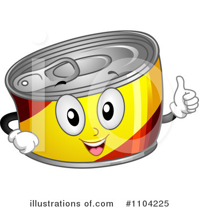 food cans clipart
