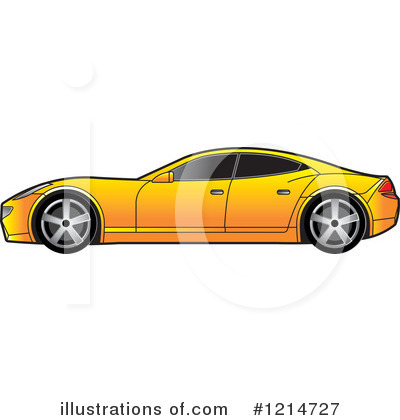 Sports Car Clipart #1214727 by Lal Perera
