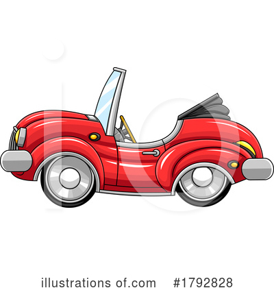 Royalty-Free (RF) Car Clipart Illustration by Hit Toon - Stock Sample #1792828