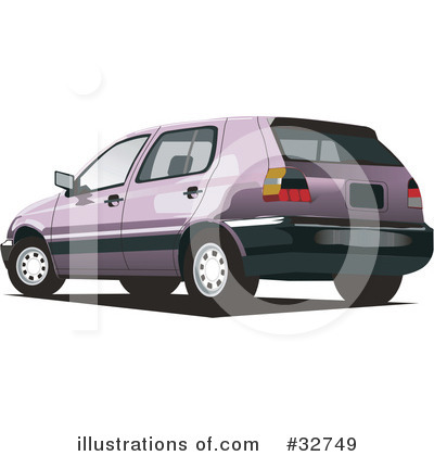 Volkswagen Clipart #32749 by David Rey