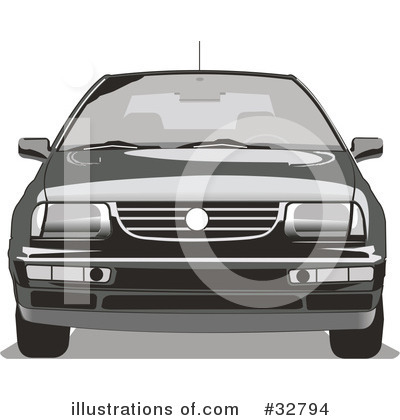 Volkswagen Clipart #32794 by David Rey