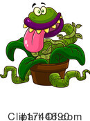 Carnivorous Plant Clipart #1744690 by Hit Toon
