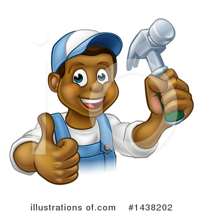 Royalty-Free (RF) Carpenter Clipart Illustration by AtStockIllustration - Stock Sample #1438202