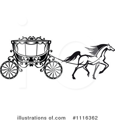 Carriage Clipart #1116362 by Vector Tradition SM